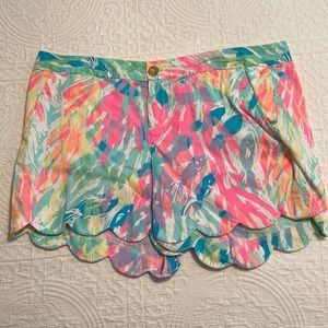 Lilly Pulitzer Shorts SIZE 10. Never been dried. Hung dry only. Great condition!